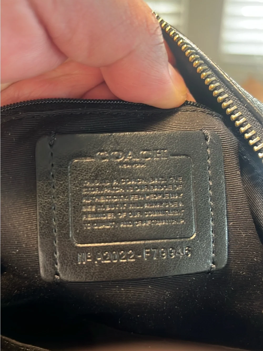 Coach Black Leather Barrel Satchel with Silver Hardware